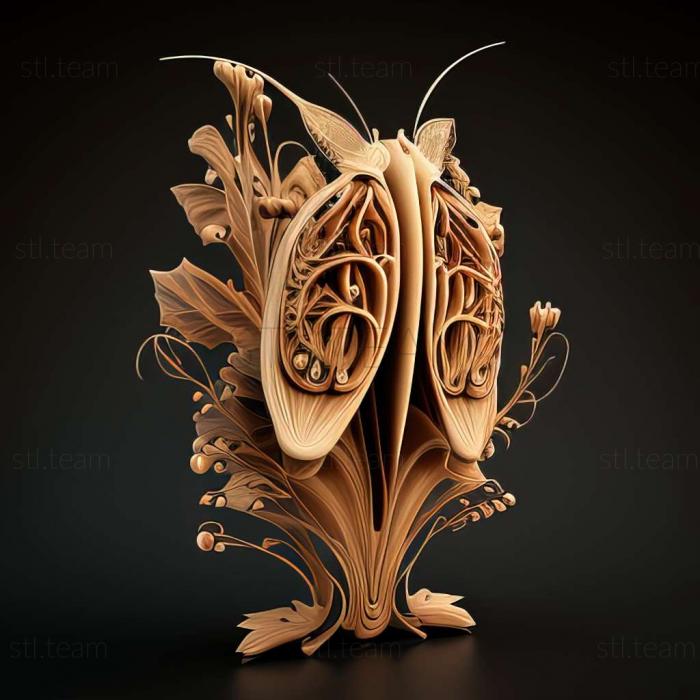 3D model Coleophora albella (STL)